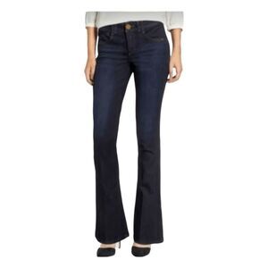 Loft Original Bootcut Jeans Blue Medium Wash Denim Low-Rise 5 Pocket 00P